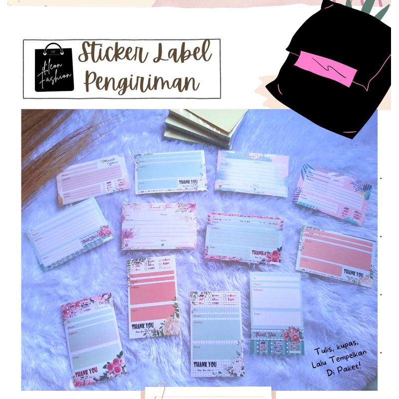

50 pcs sticker label pengiriman / pengiriman paket