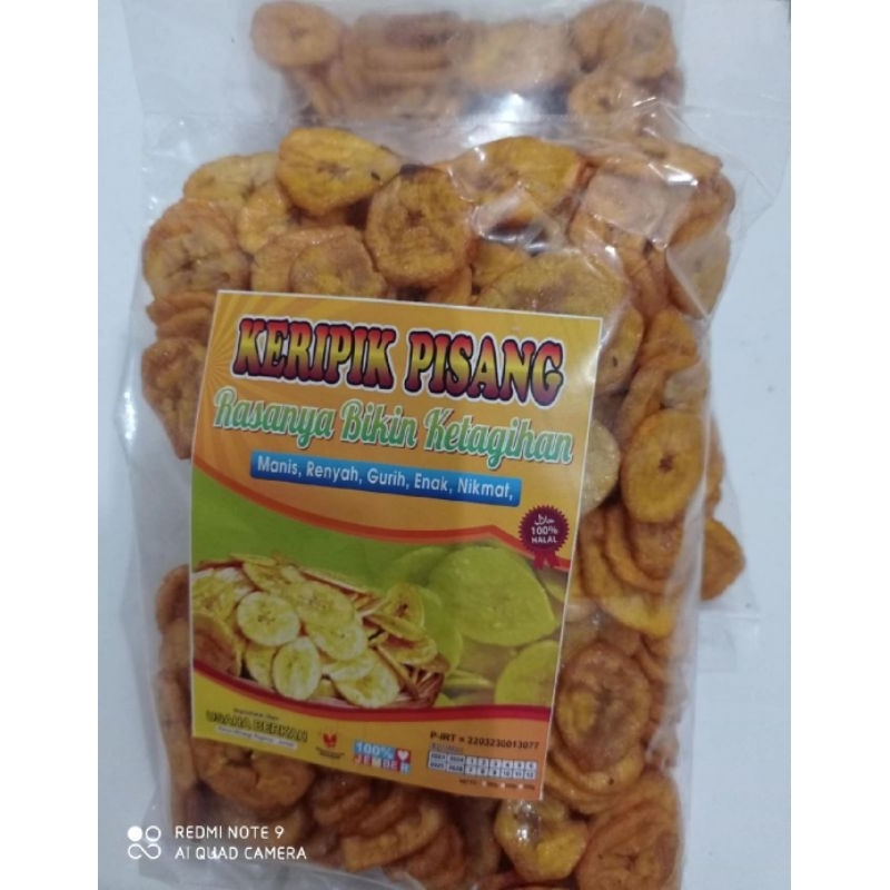 

kripik pisang 500 gram