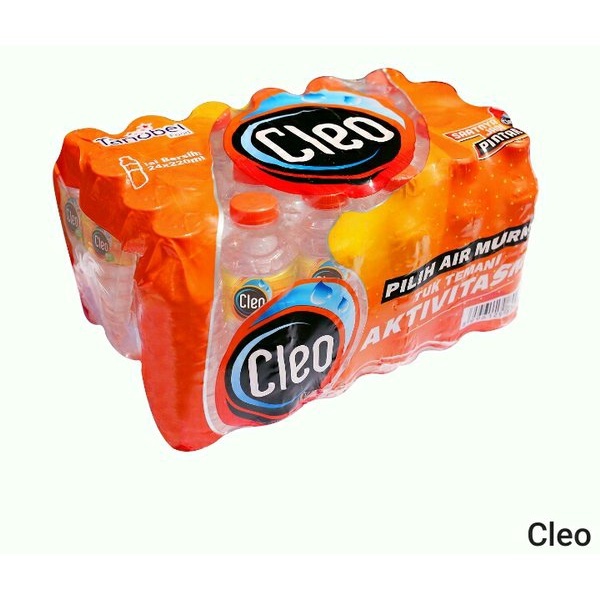 

Cleo 220ml botol isi 24 botol - Air Murni - Cleo Pure Water - Cleo Smart 220ml