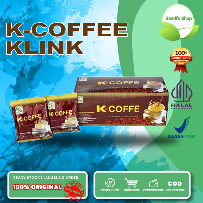 

Kopi Gingseng | K-Coffee Minuan Serbuk Kopi | K Coffee Gingseng Klink