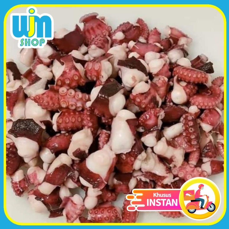 

Tako Leg Cut 500 Gr Gurita Potong Takoyaki