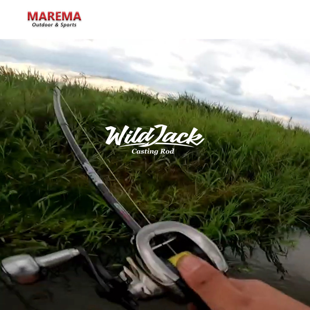 Joran Pancing Wildjack Travel Rod 6-12LB 3 Section | Travel Rod SP/BC Jackslite by Jacks Vision