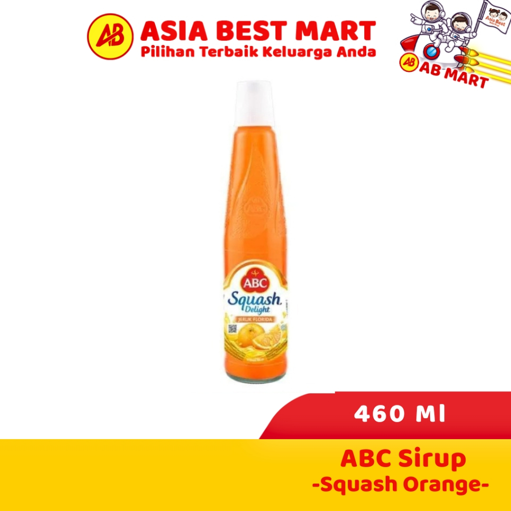 

ABC Syrup Squash Orange 460mL Sirup ABC Jeruk Florida