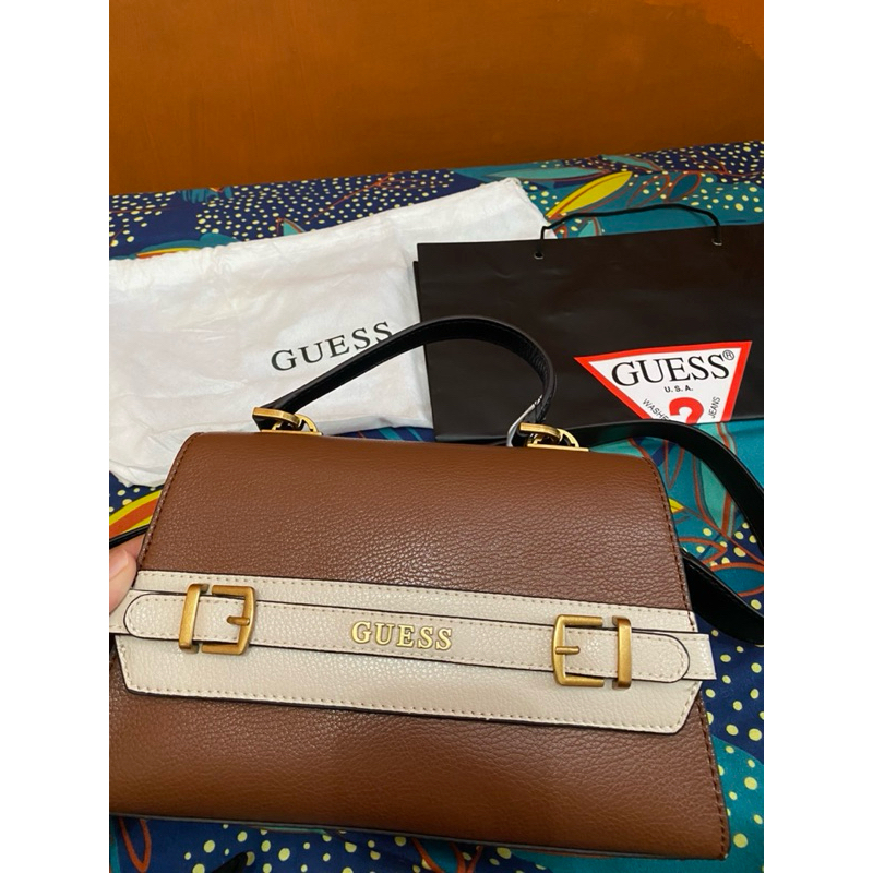 [NEW] TAS GUESS SESTRI TOP HANDLE ORI STORE 100%