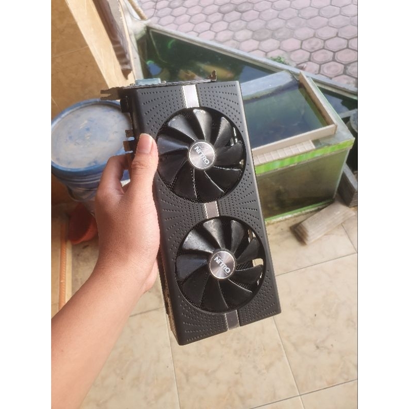 VGA Card AMD Radeon RX 580 4GB GGDR5 DDR5 SAPPHIRE NITRO+ PLUS not 8gb rx 570 590 550 560 460 470 48