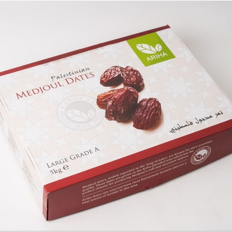 

Kurma Medjool Ariha LARGE 5kg ASLI PALESTINA Medjoul Medjol