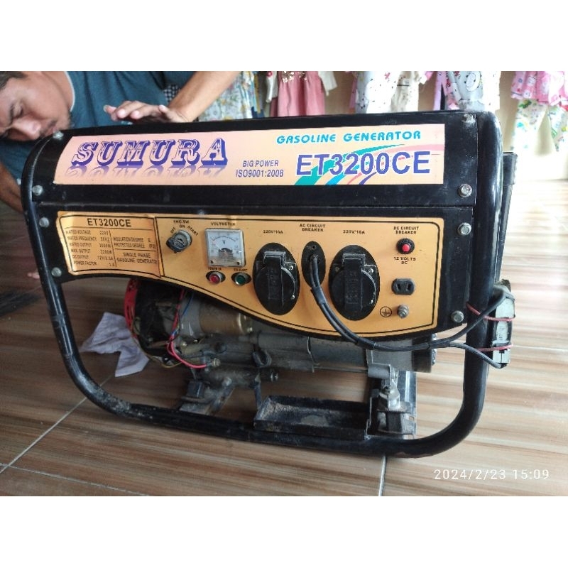 SUMURA ET 3200CE pernah dipakai