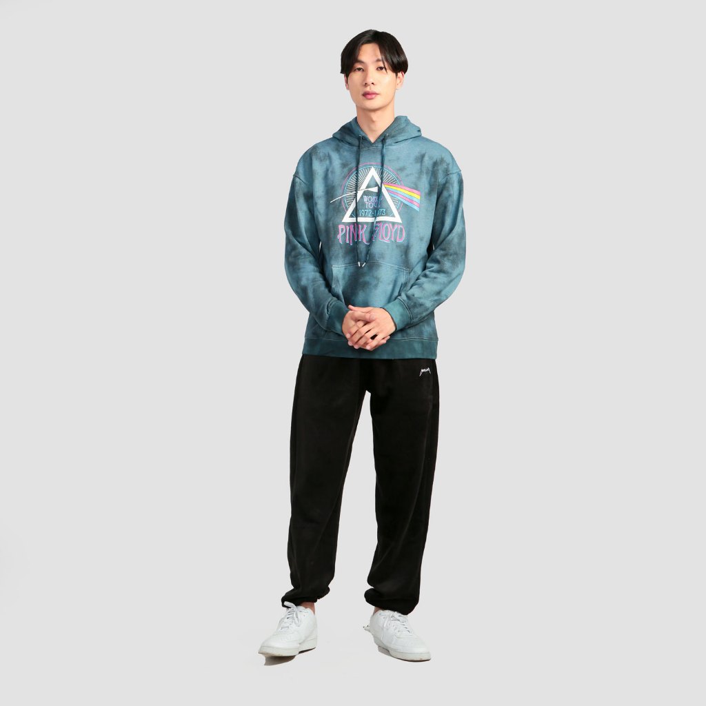 HOODIE BAND / PINK FLOYD / WORLD TOUR / MFS / TIE DYE