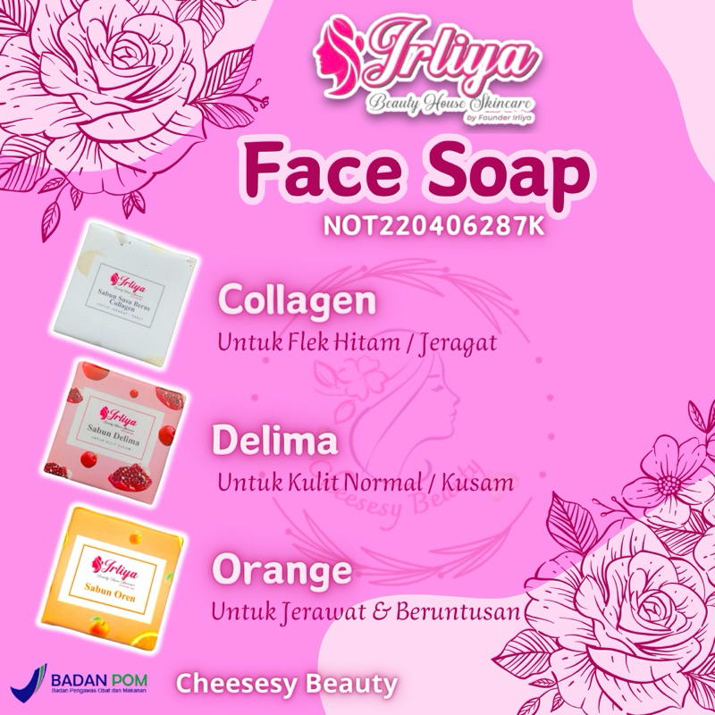 IRLIYA BEAUTY SKINCARE ( SABUN WAJAH )