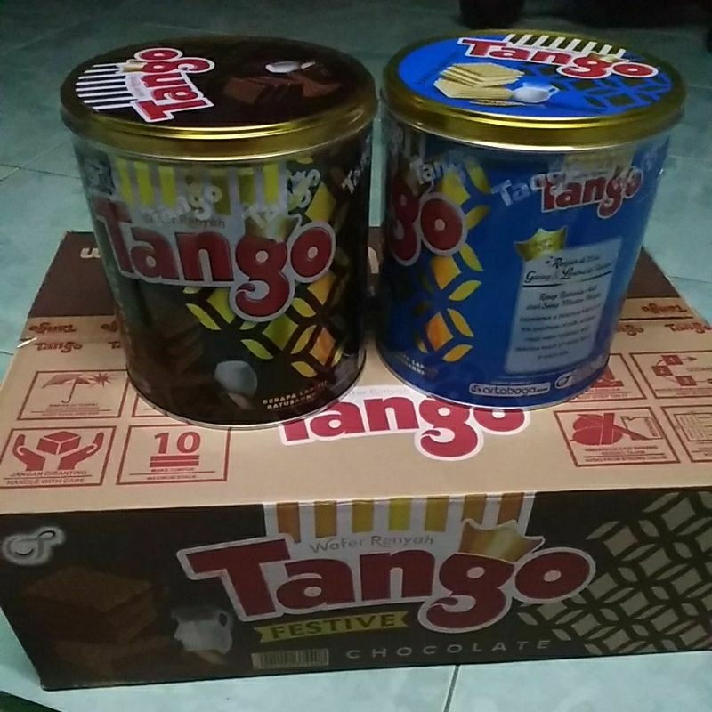 

Wafer Tango Coklat | Tango Vanilla 270 g | Tango kaleng