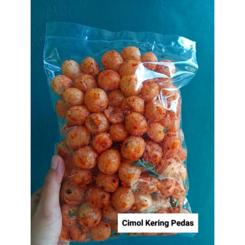 

Cimol Kering Rasa Cabe Merah