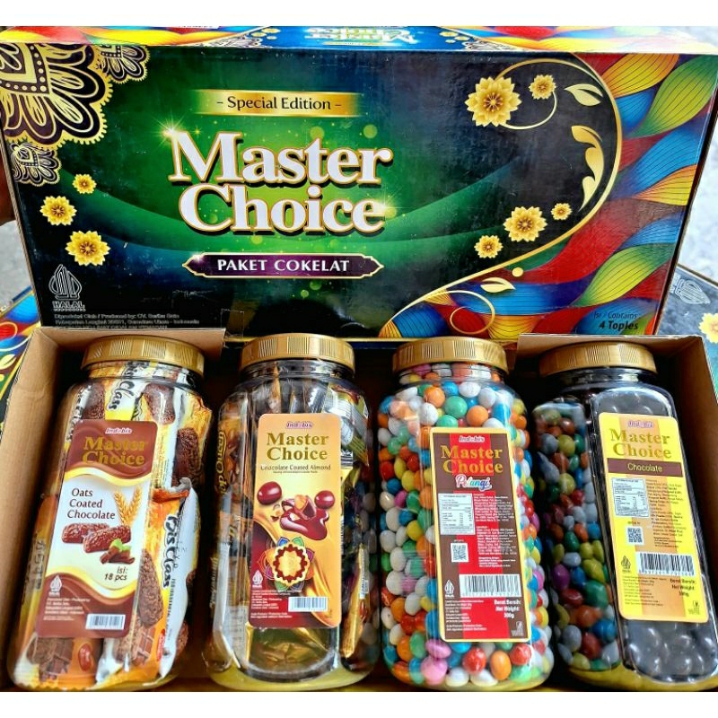 

PAKET COKLAT EKSKLUSIF BOX MASTER CHOISE 4s