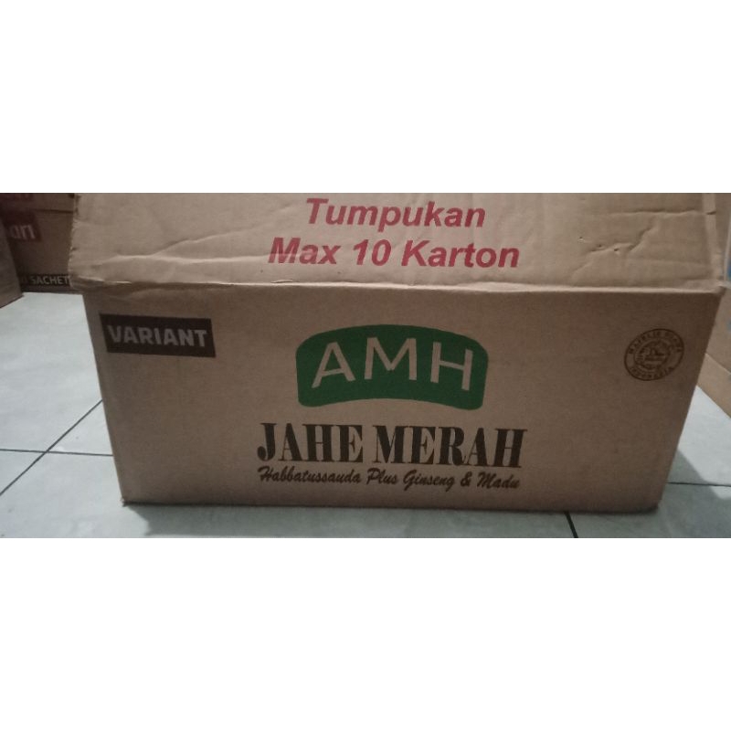 

AMH Jahe Merah Susu Dengan Ginseng// 1 Karton isi 20 Renteng