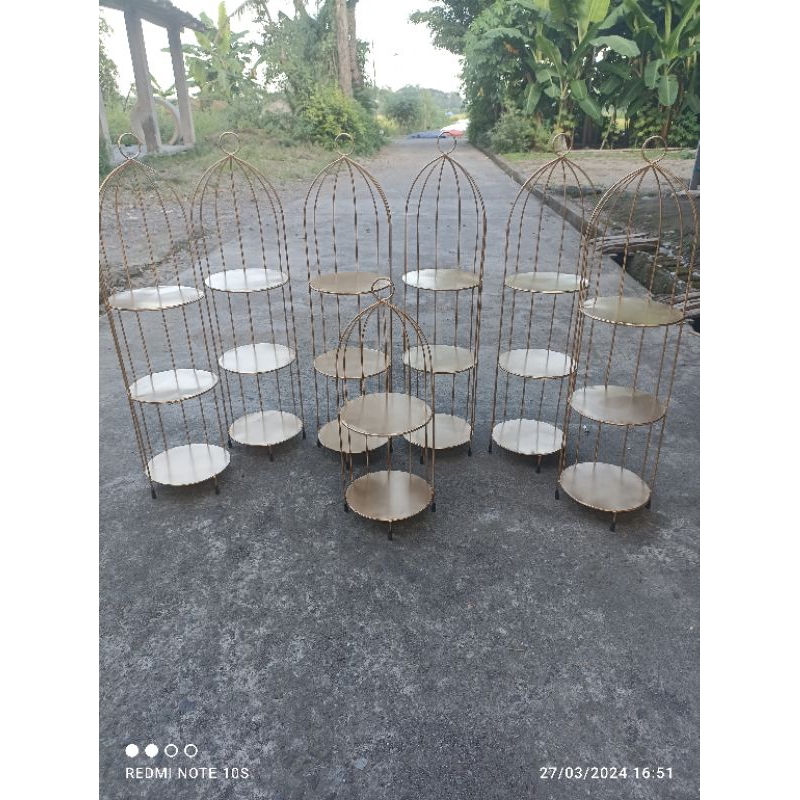 rak sangkar burung minimalis/rak susun serbaguna