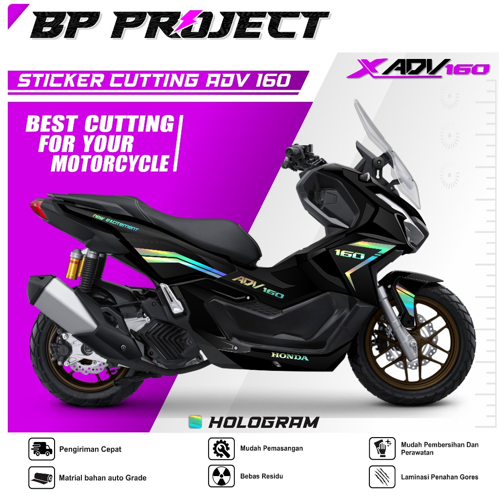 ADV 160 - CUTTING ADV 160 - CUTTING STICKER ADV 160 - STICKER CUTTING ADV 160 LIST VARIASI BODY MOTO