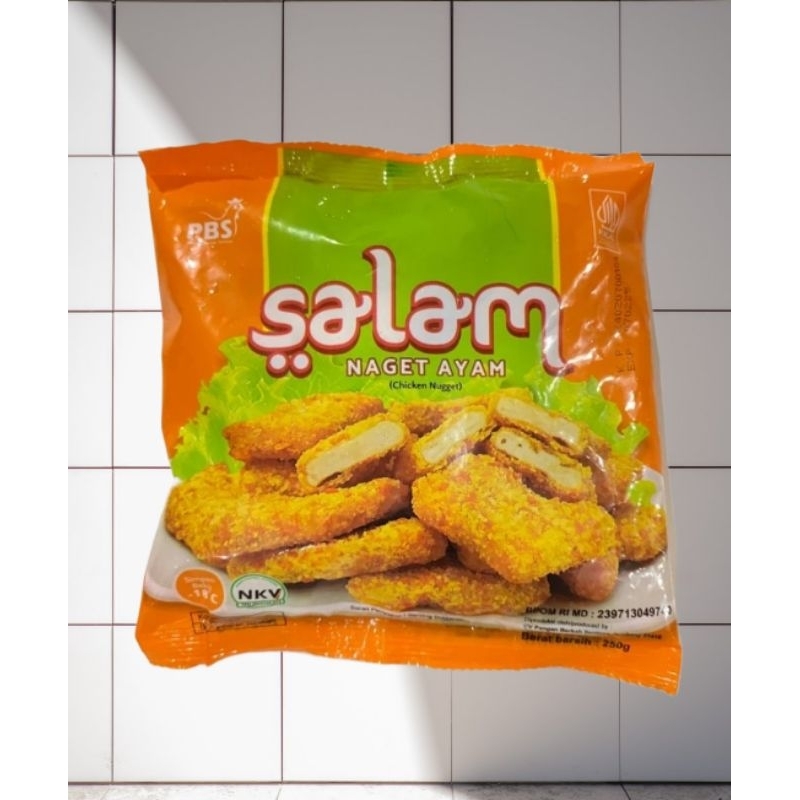 

SALAM Nugget Ayam Bentuk S 250gr