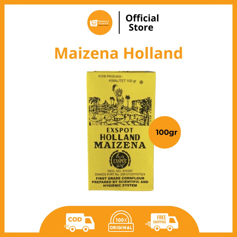 

Tepung Maizena Merk Holland Export 100 gr