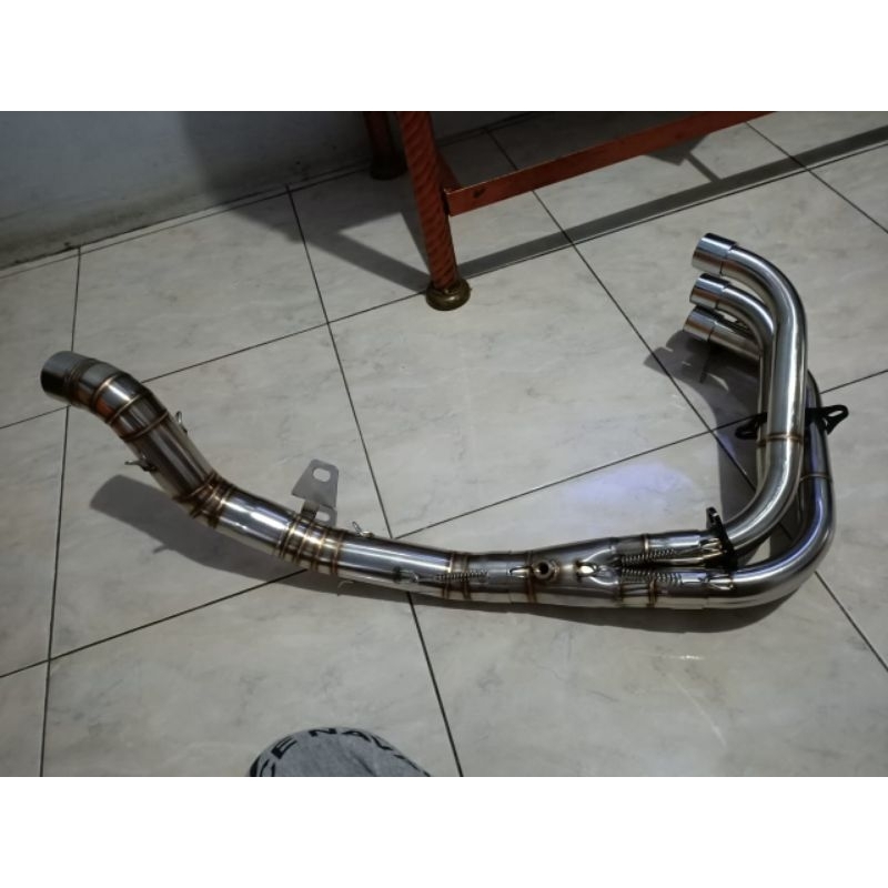 Knalpot Zx25 R Header Zx25R Stainless Bending