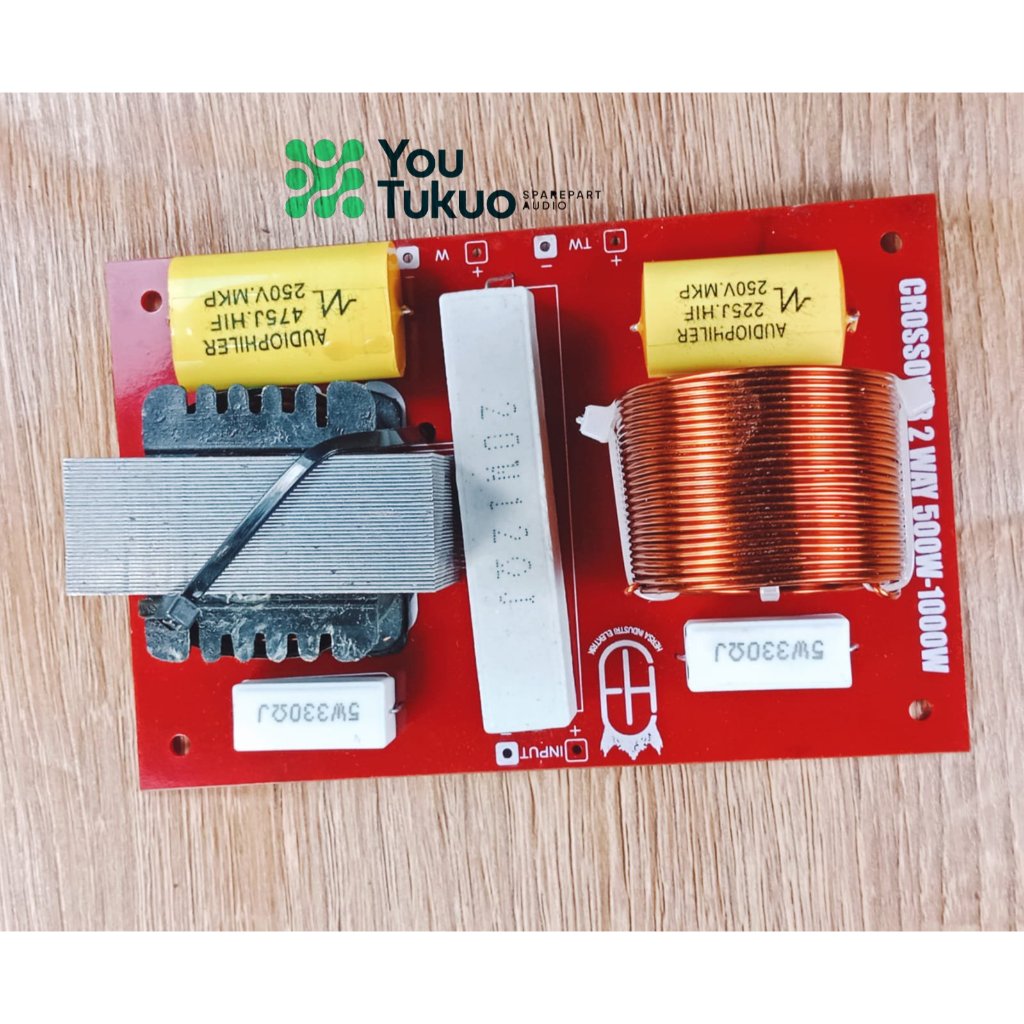 KIT CROSSOVER PASIF 2 WAY 1000 WATT