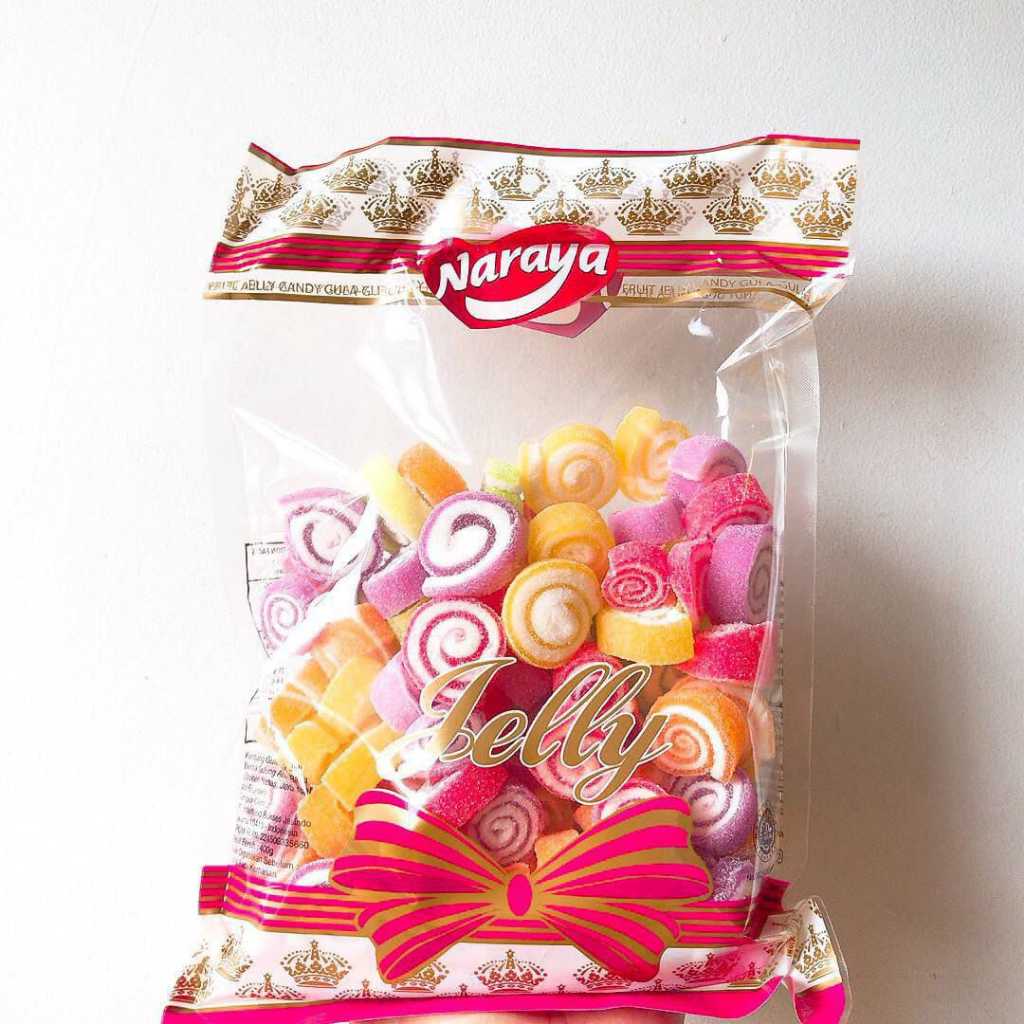 

Naraya permen jelly roll 400 gr