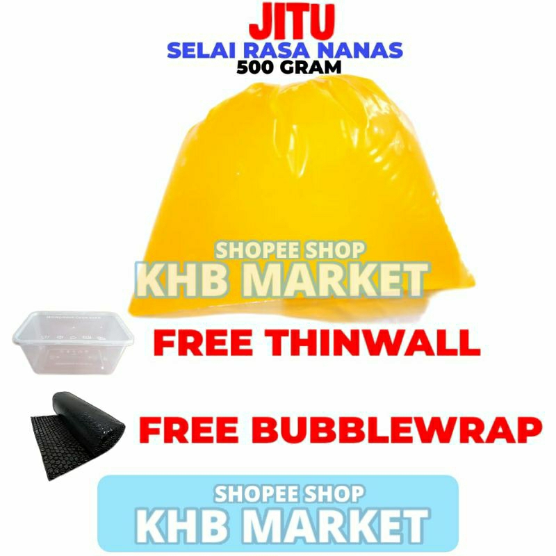 

Selai Nanas 500 Gram Repack Ekonomis Merk Jitu