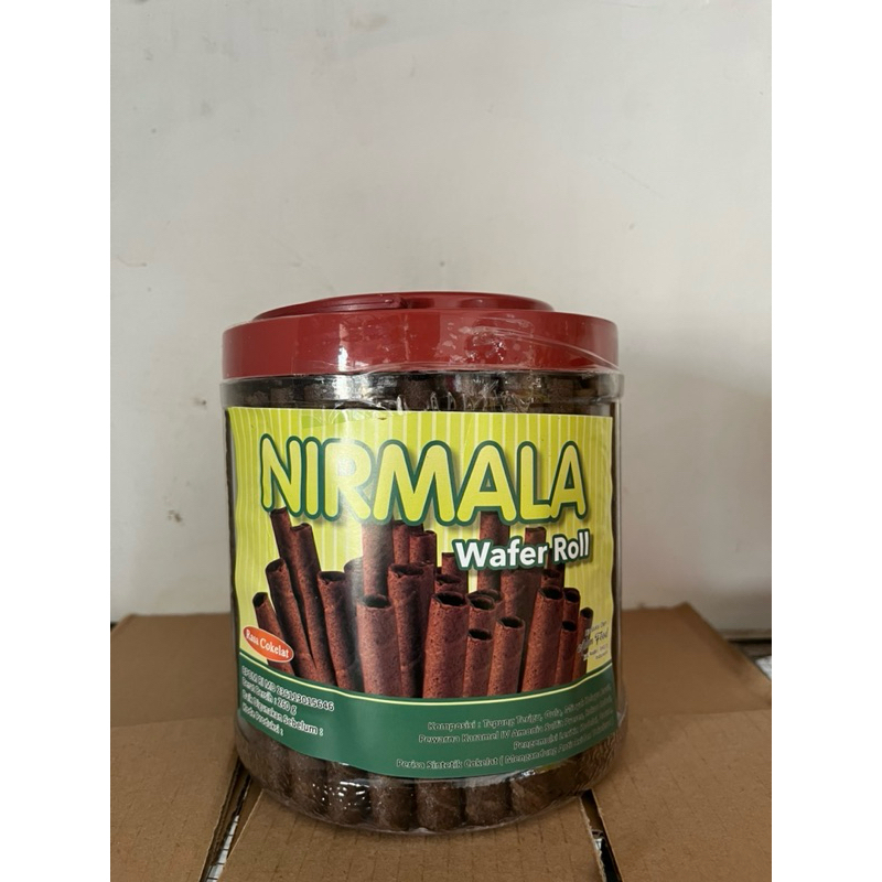 

Nirmala wafer roll 260g chocolate