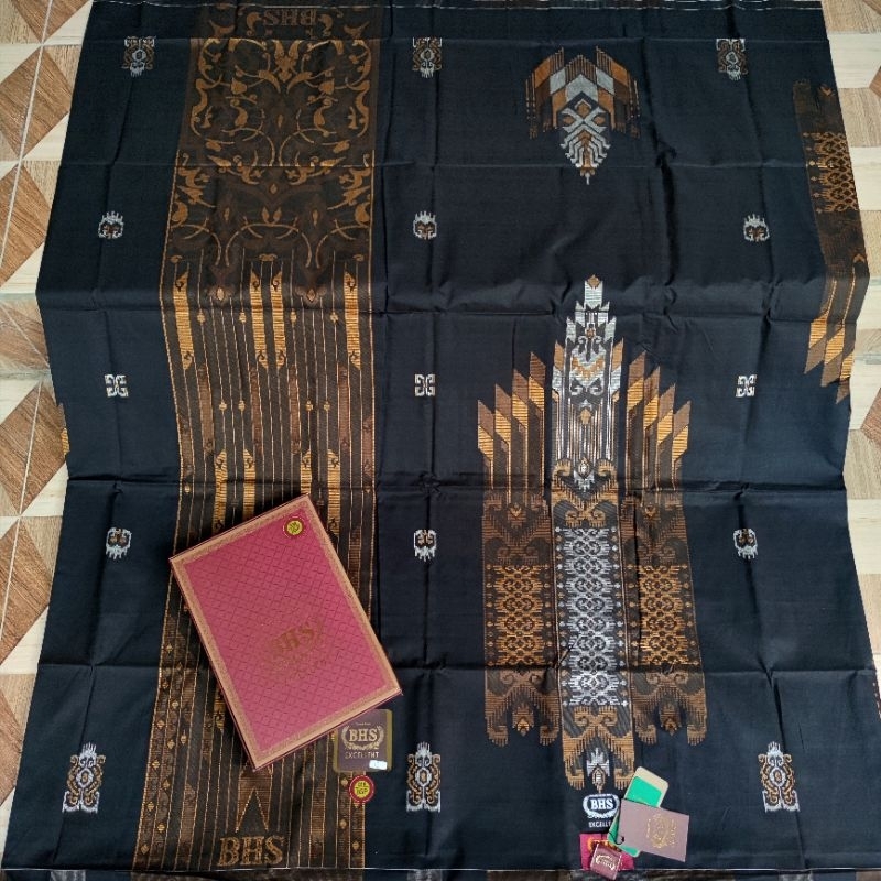 sarung BHS classic excellent cosmo infinity hitam songket batik cba jgq jma jgo black skt dam jgp jg