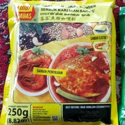 

babas kari ikan 250gr