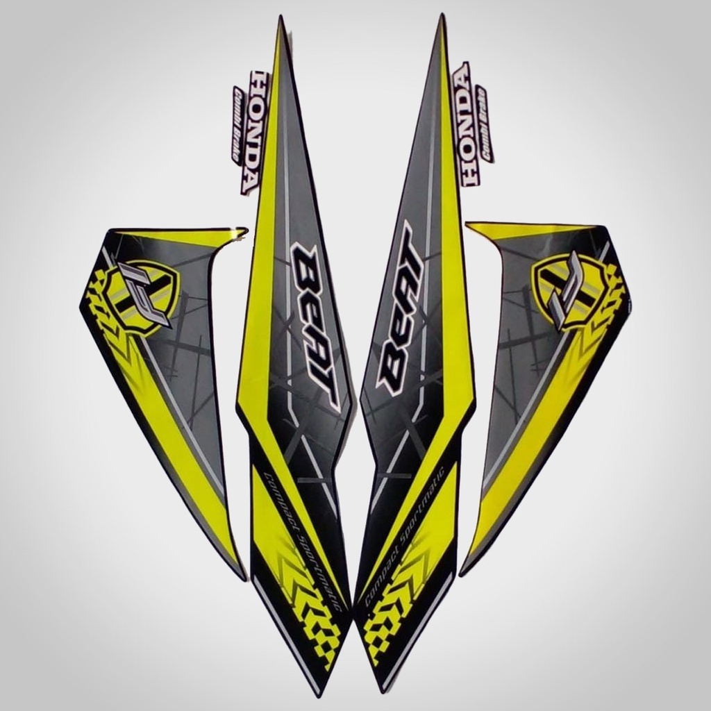 STIKER STRIPING STANDART BEAT FI 2016 - LIST MOTOR BEAT fi 2016 - STIKER BEAT FI 2016 BERKUALITAS DA