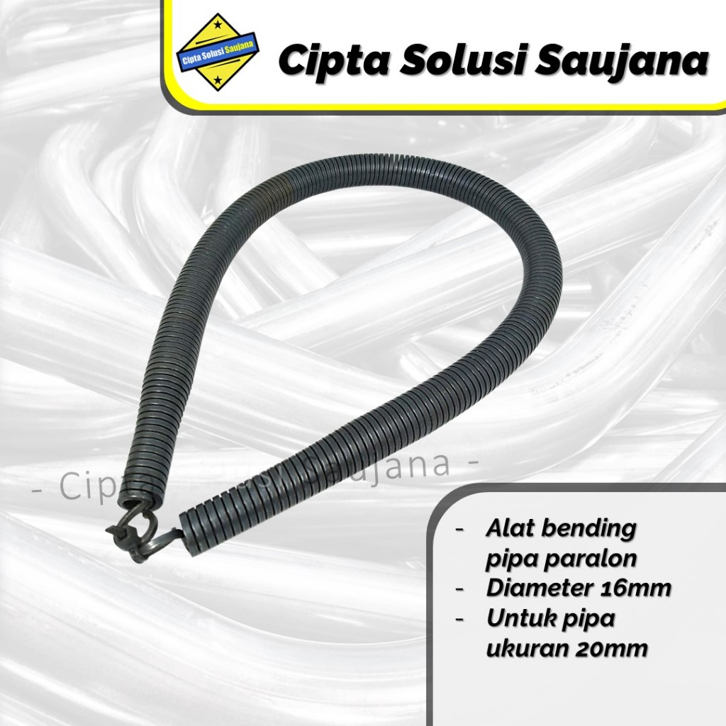 Diameter 16mm ALAT BENDING untuk PIPA 20mm PIPA PVC PARALON LISTRIK ALAT TEKUK PER PEMBENGKOK PENEKU