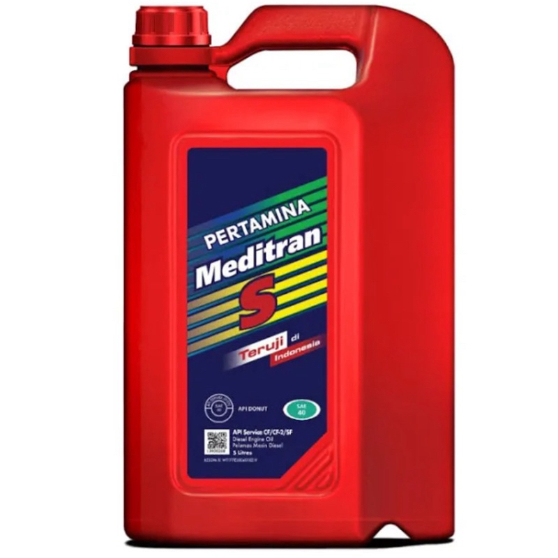 Oli Mobil Pertamina Meditran S40 5L Galon