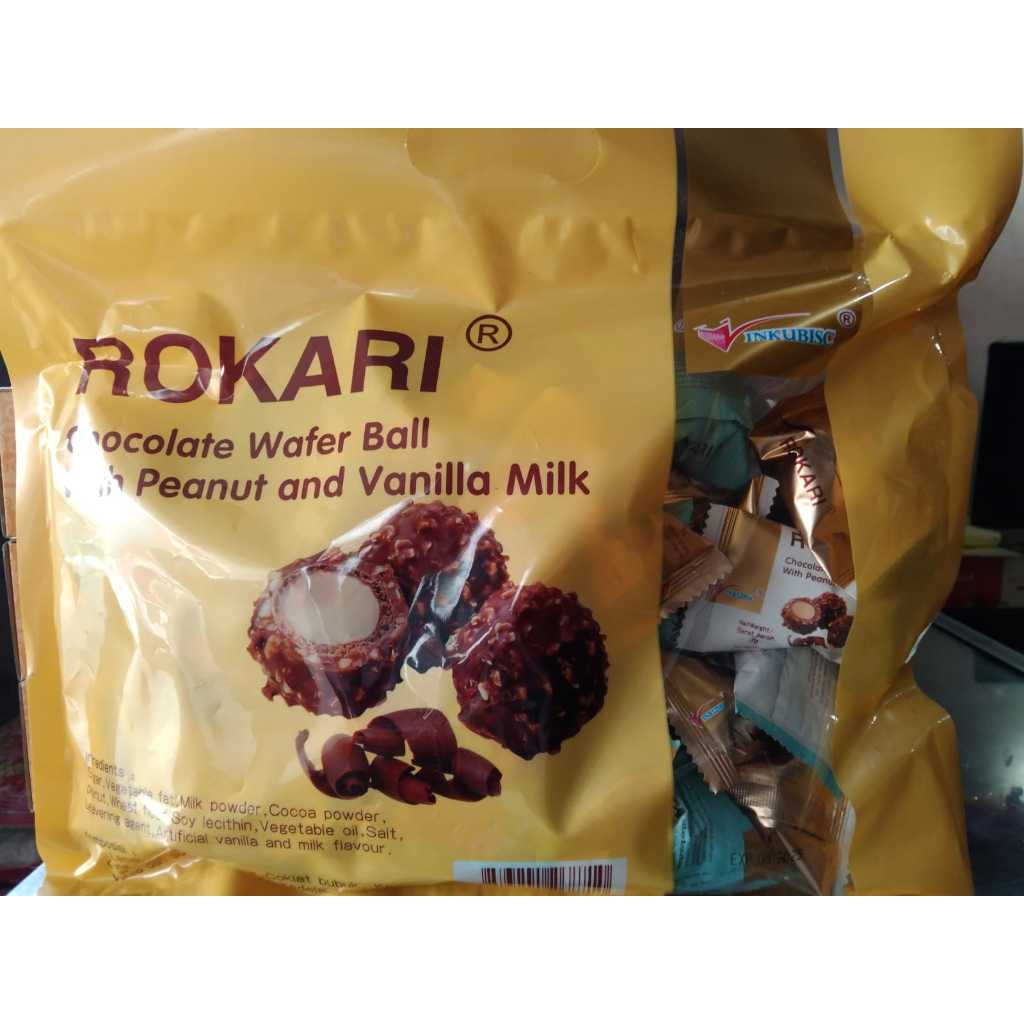 

rokari chocolate wafer ball