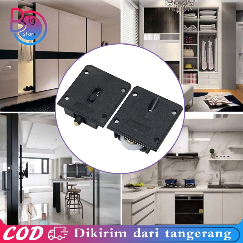 Isi 4set Roda Lemari Geser Sliding Roda Pintu Lemari Geser Sliding Roda Sleding Pintu Lemari Roda Le