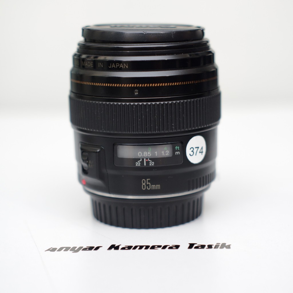 lensa fix canon 85mm f1.8 murah