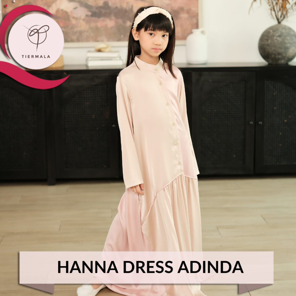 Tiermala HANNA Dress Adinda Sarimbit  Series - Dress Anak / Gamis Anak Terlaris