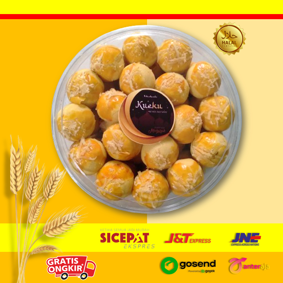 

Kue Lebaran Kue Kering 500gr Nastar Kue Salju Kastengel Kue Kacang