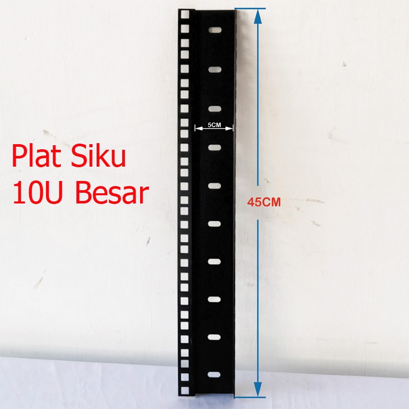 PLAT RAK BESI SIKU 10U PLAT BESI RAK SOUND 10U BESAR 10U RACK MOUNT FLIGHT CASE PANEL