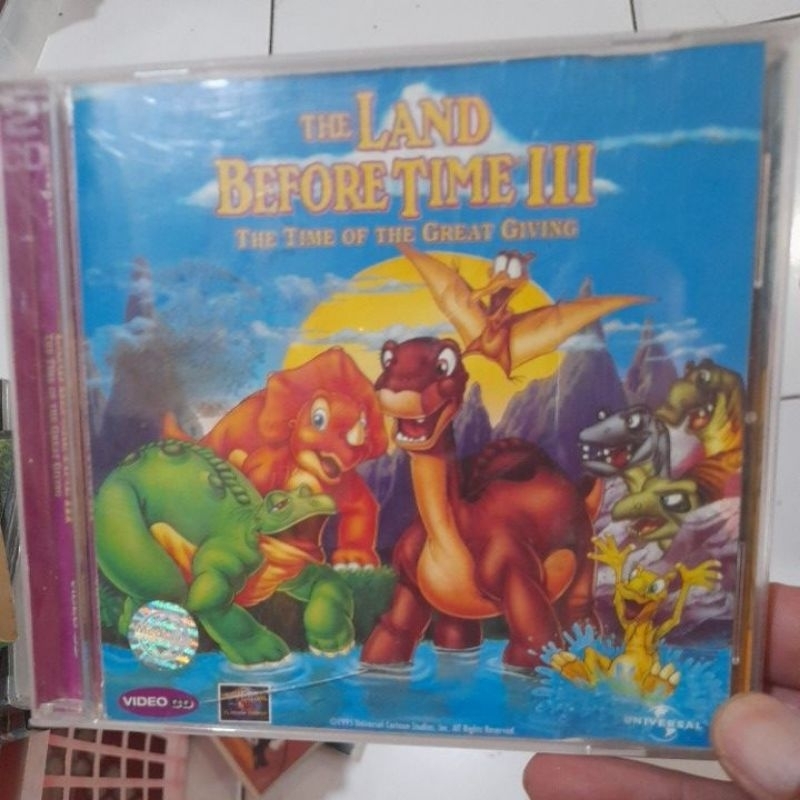 vcd  animasi original the land before time 3 sub indo