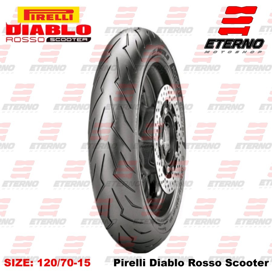 Ban Pirelli Diablo Rosso Scooter 120/70-15 120 70 Ring 15 Xmax Forza