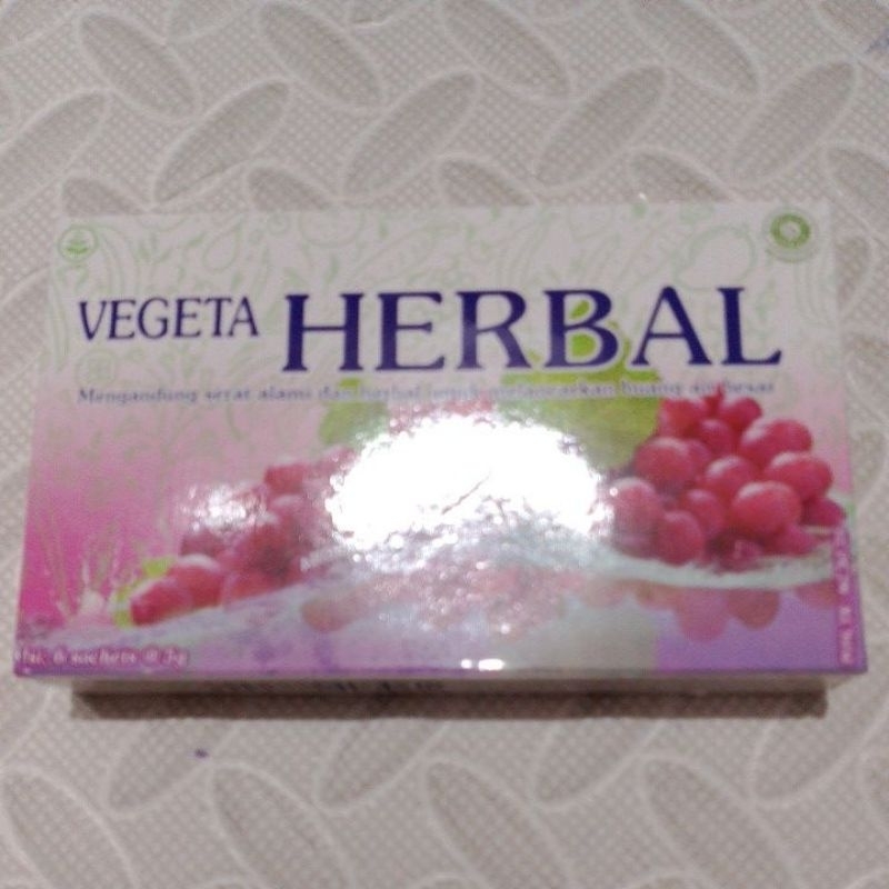 

Vegeta herbal anggur 6 sachet