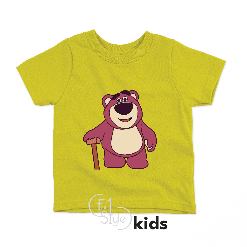 TSHIRT KAOS TOY STORY LOTSO - BAJU KARTU TOYS STORY LOTSO - CATTON COMBAD 30S