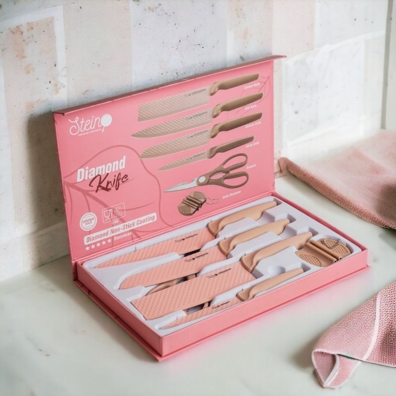 Pisau Set Stein Cookware Diamond Knife
