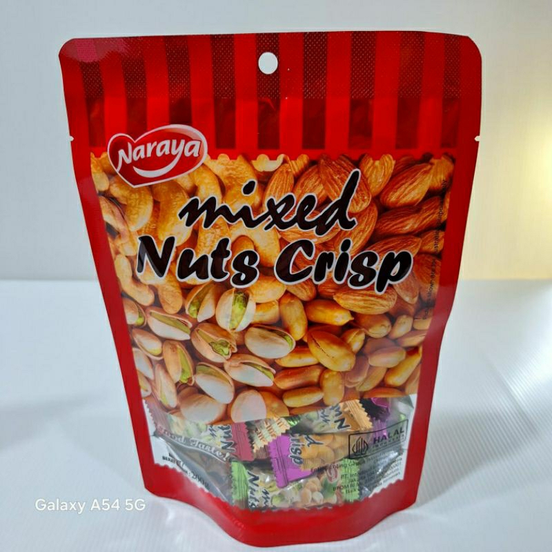 

NARAYA MIXED NUTS CRISP (200GR)