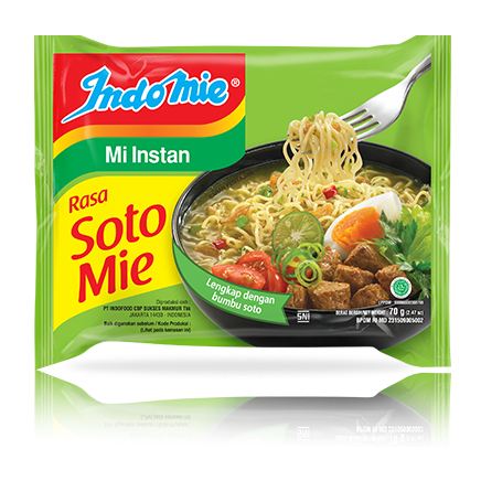 

Indomie Kuah rasa Soto Mie 69 gram