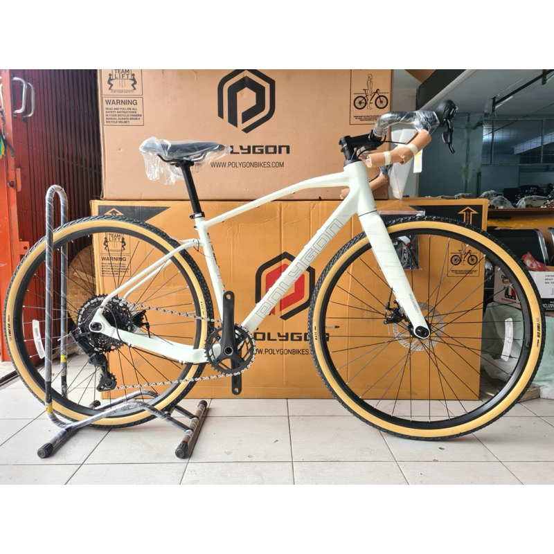SEPEDA GRAVEL / GRAVEL BIKE 700C POLYGON TAMBORA G4 TERBARU GARANSI RESMI