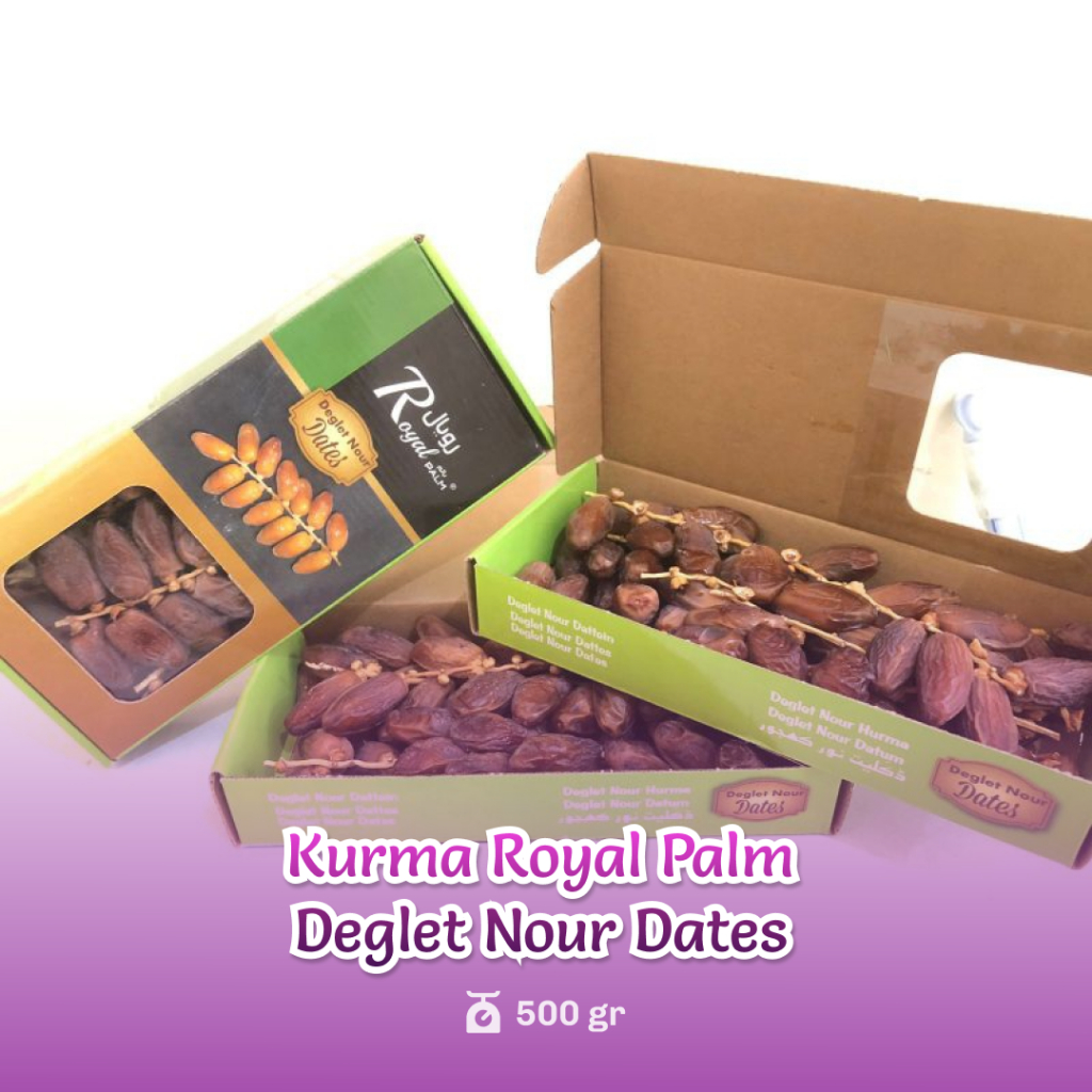 

Kurma Royal Palm Deglet Nour Dates 500gr