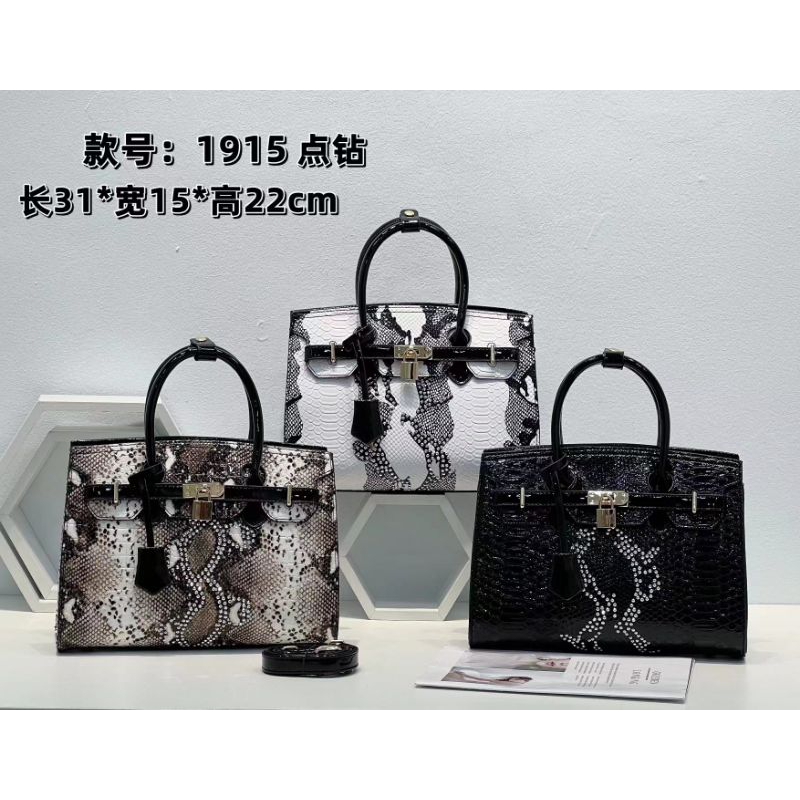 Qian Dai Er Tas Selempang Fashion Wanita Kerja Kantor Pesta Original Import Motif Ular Qian Dai Er 1