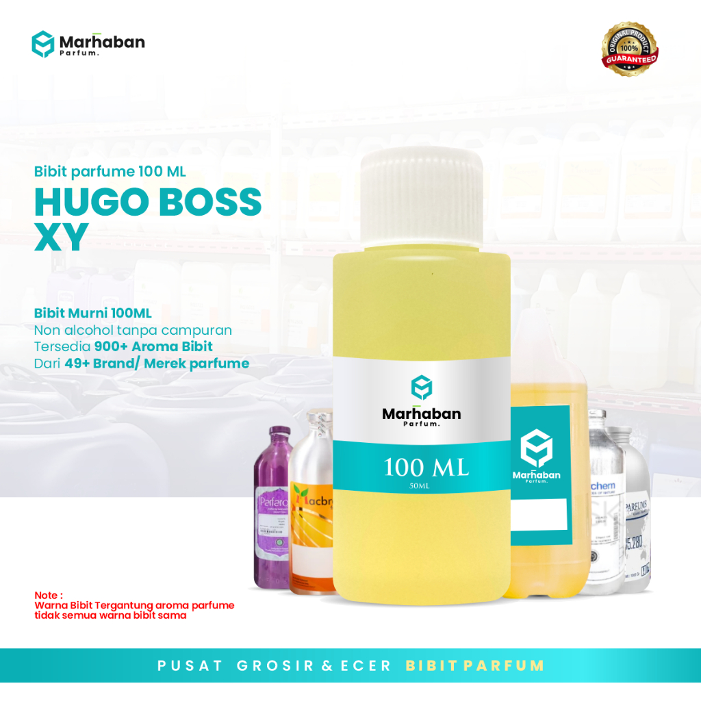 Bibit Parfume Murni - HUGO BOSS XY Non Alkohol Tanpa Campuran 100ml & 300ml