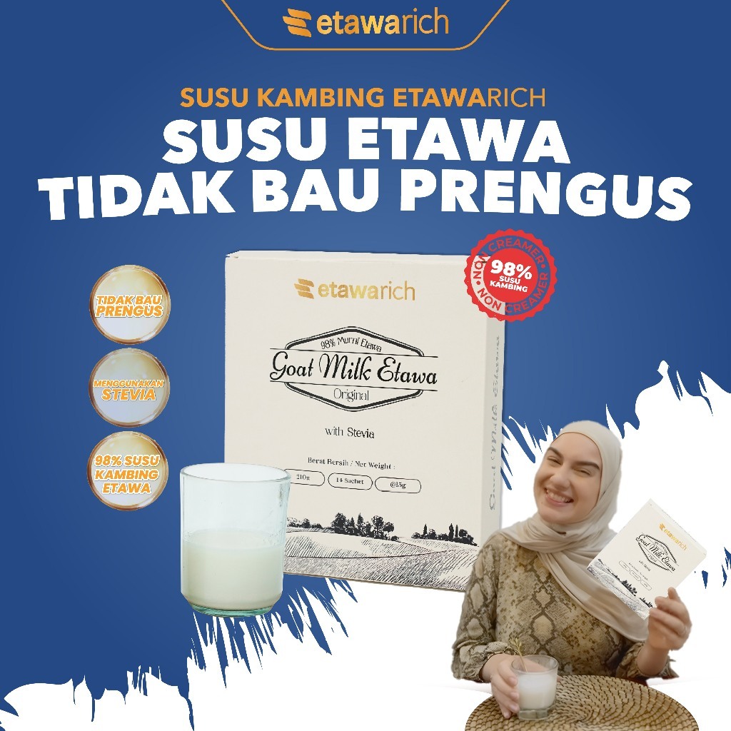 

Susu kambing Etawarich - Susu Etawa Tidak Bau Perengus