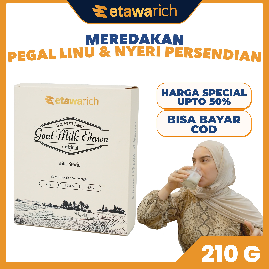 

Susu Kambing Etawarich Membantu Meredakan Pegal Linu Dan Nyeri Persendian